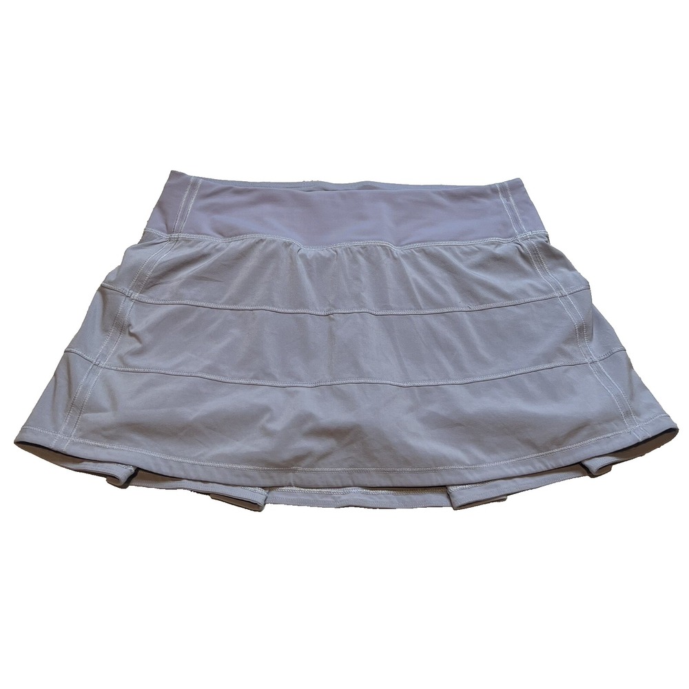 Lululemon Womens Race Rival Skirt Sz 8 Skort Berry Lilac Golf Tennis Pickleball